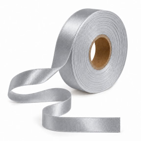 Panglica din satin WP (1,2/22m) - 59 Argintiu metalic