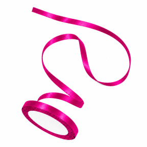 Panglica din satin WP (0,6/22m) - 27 Fucsia