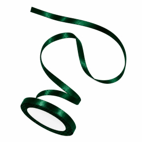 Panglica din satin WP (0,6/22m) - 56 Verde închis