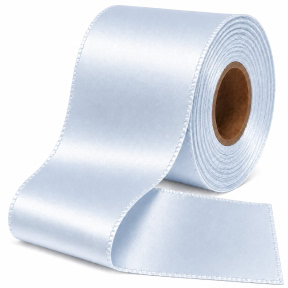 Panglica din satin WP (5,0/22m) - 13 Albastru Alb