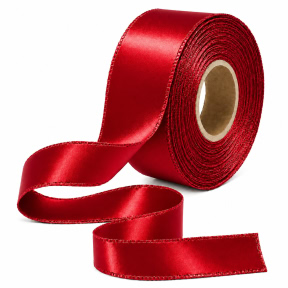 Panglica din satin WP (4,0/22m) - 26 Roşu