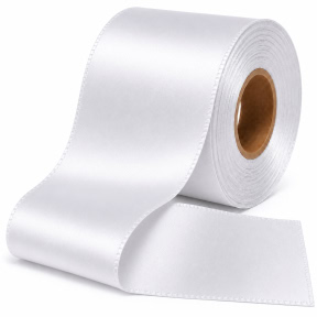 Panglica din satin WP (5,0/22m) - 01 Alb