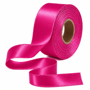 Panglica din satin WP (2,5/22m) - 27 Fucsia