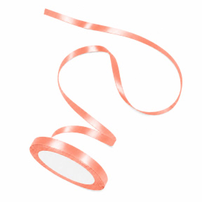 Panglica din satin WP (0,6/22m) - 23 Coral