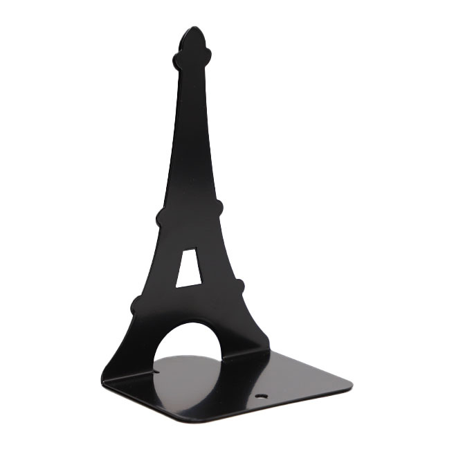 Suport metalic pentru cărți Turnul Eiffel, Negru