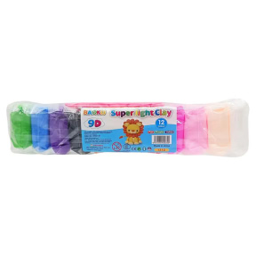 Plastilină Baoku Air, 12 buc, 110g
