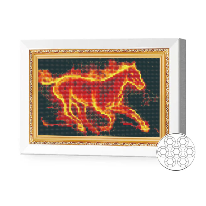Mozaic cu diamante 20x30 cm Cal inflacarat