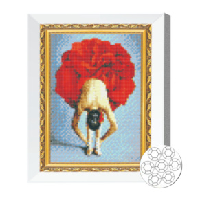 Поклон балерины 20x30 см Алмазная мозаика