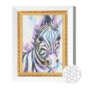 Mozaic cu diamante 20x30 cm Zebra