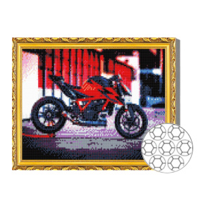 Mozaic cu diamante 30x40 cm Motocicleta sport