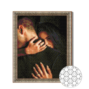 Mozaic cu diamante 30x40 cm Imbratisari cu iubitul