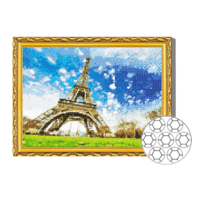 Эйфелева башня и небо 30x40 см Алмазная мозаика