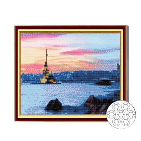 Mozaic cu diamante 40x50 cm Bosforul