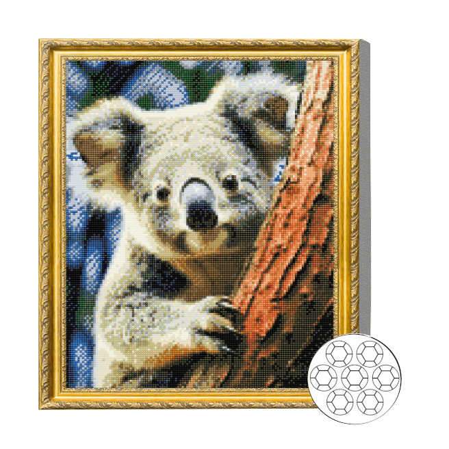 Mozaic cu diamante 40x50 cm Koala