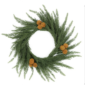 Coroană din crengi și nuci, 50 cm