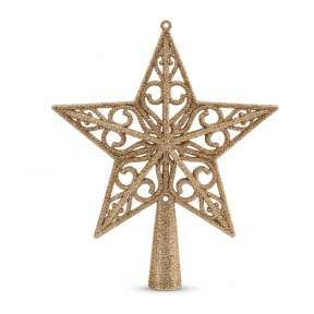 Anul Nou, Decor pentru vârful bradului - stea, bronz