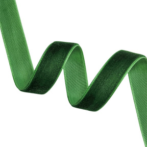 Новый год, Лента, зеленая, 1,5 см * 5 м