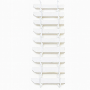 Набор декора для творчества, Изгородь из дерева 90*3 см, цвет белый