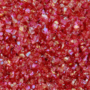 Набор искуственных камушек для творчества, 20 г, красный