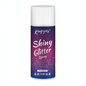 Spray cu sclipici strălucitor