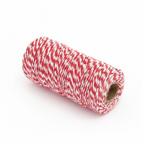Sfoara roșu-alb, 100 m/rolă