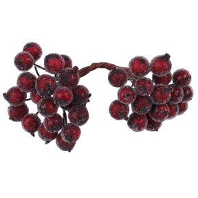 Декор, Ветка с темно-красными ягодами