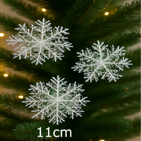 Набор декора для творчества, "Сежинки" 3шт 11 см.