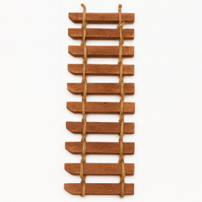 Набор декора для творчества, Изгородь из дерева 90*3 см, цвет коричневый