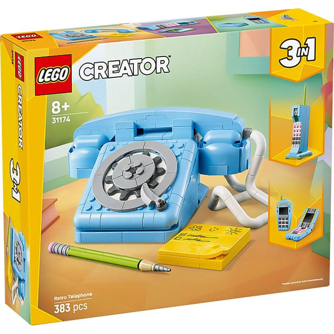 Constructor LEGO Creator Telefon retro