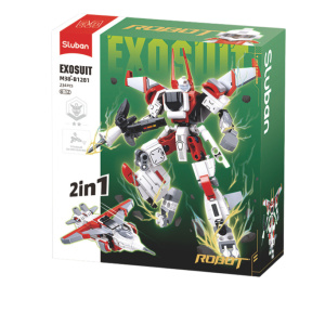 Конструктор Sluban «Охотничий самолет», 234 элемента