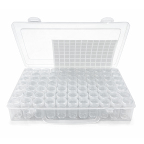 Organizator din plastic, 60 de borcănașe