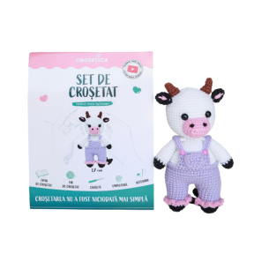 Crosetica – Набор для вязания крючком – Коровка