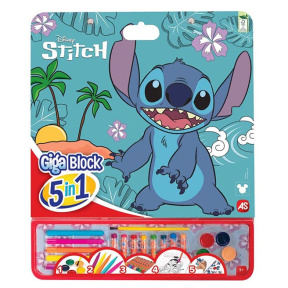 Set de desen Giga Block 5 in 1 Stitch