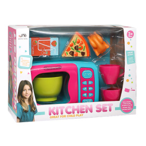 Set de joacă Cuptor cu microunde cu accesorii