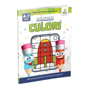 Culori. Carte de colorat după indicii GAMA