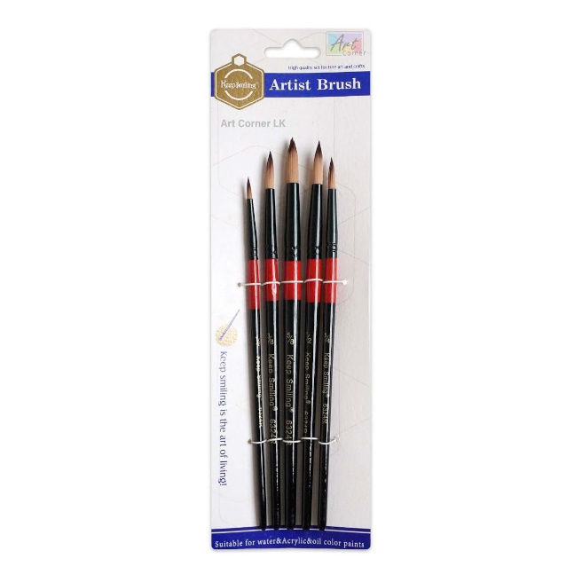 Set pensule, 5 buc Keep Smiling A6324R