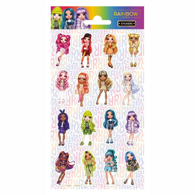 Stickere Rainbow High