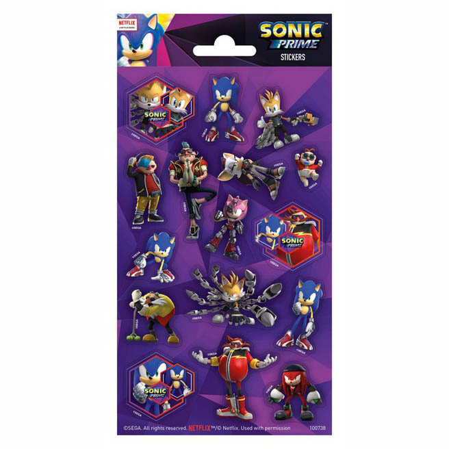 Stickere Sonic