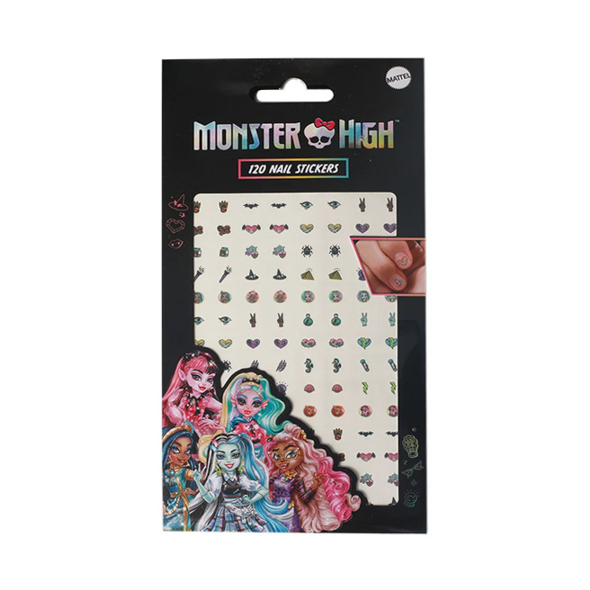Set autocolante pentru unghii Monster High
