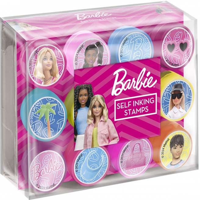 Ștampile Barbie, 12 buc