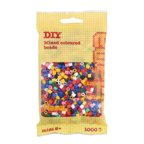 Set mărgele de călcat, mozaic, 1000 buc, Mix 00, Multicolor