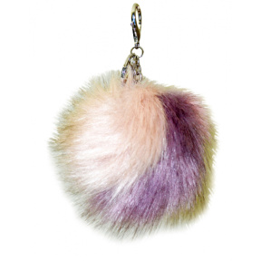 Breloc YES Nude cu puf