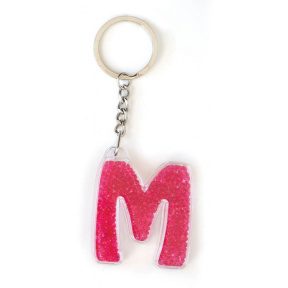 Breloc YES litera M roșie
