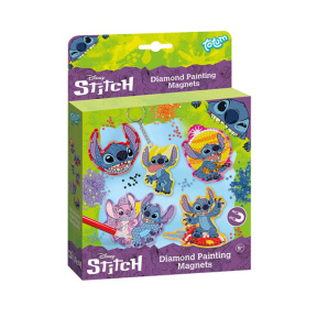 Set de creație magnete cu mozaic de diamante (6 buc) "Stitch"