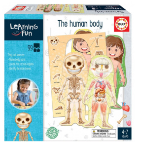 Настольная игра , Тело человека (обучающая)