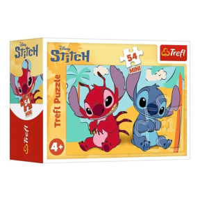 Puzzle "54 mini" - Stitch and his world