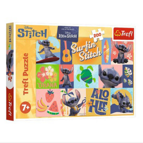 Puzzle "200" - Hawaiian adventures / Disney Stitch The Movie