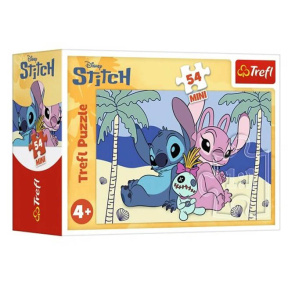 Puzzle "54 mini" - Stitch and his world