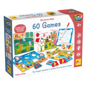 Set educațional Montessori 60 jocuri LISCIANI