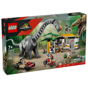 Constructor LEGO Jurassic World Misiune de urmărire a raptorilor și titanozaurilor